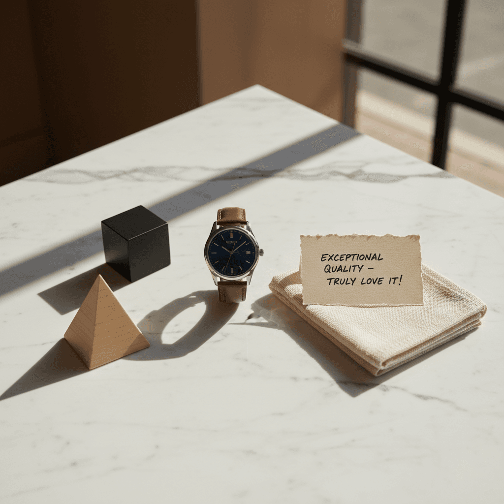 Produit en vitrine pour vidéo commerciale