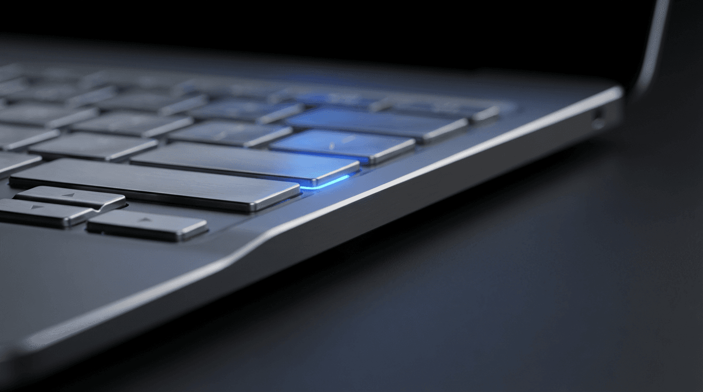 Icône email sur écran d'ordinateur